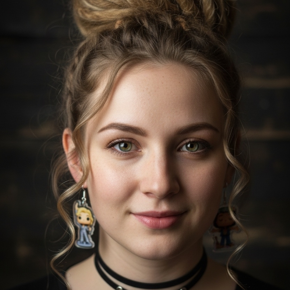 Broadway Character Earrings Mamma Mia And Hair